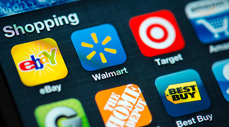 Walmart Marketplace app on a smartphone screen