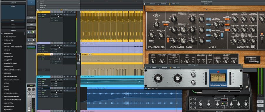 Universal Audio Luna Recording System screenshot