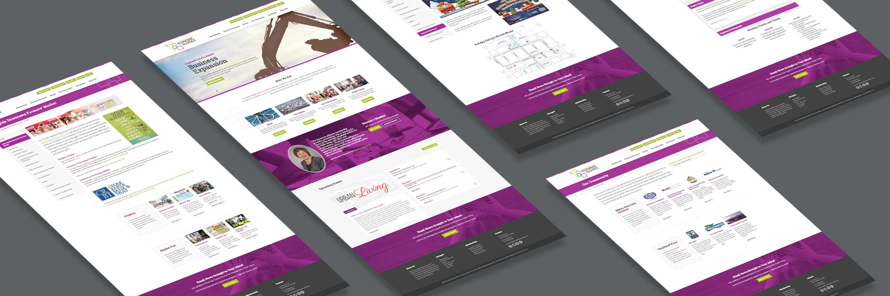 CRMEA page layouts in a skewed perspective