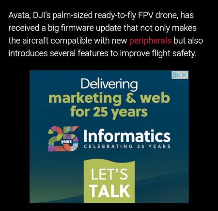 Geofencing ads example from Informatics campaign Geofencing ads example from Informatics campaign