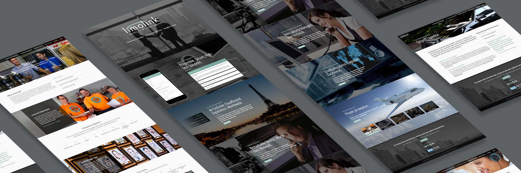 LimoLink site pages