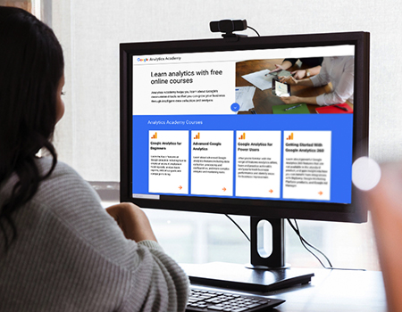Google Analytics academy screenshot