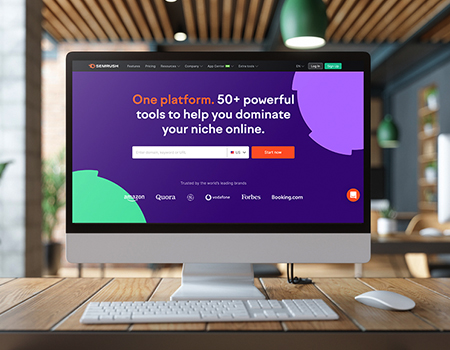 SEMRush screenshot SEMRush screenshot