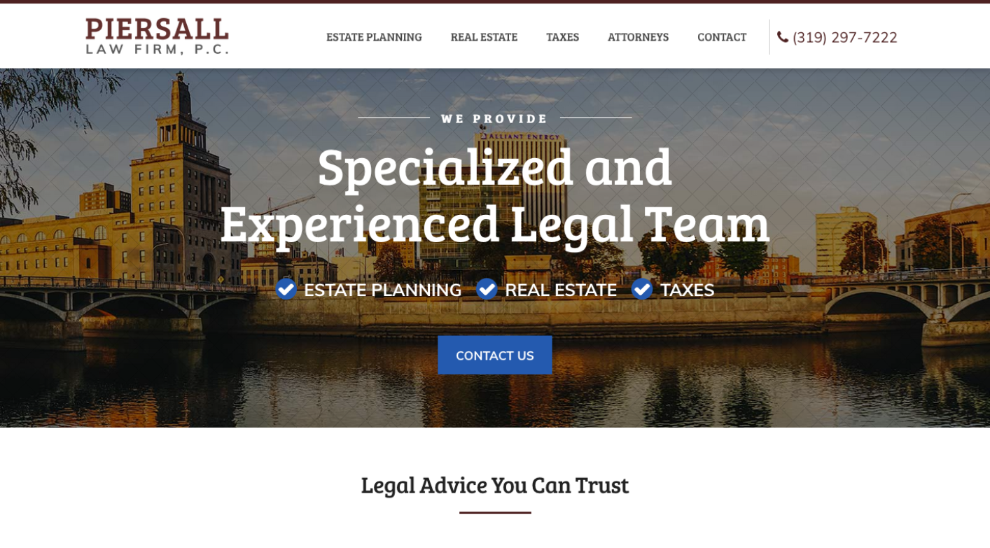 Piersall Law Homepage