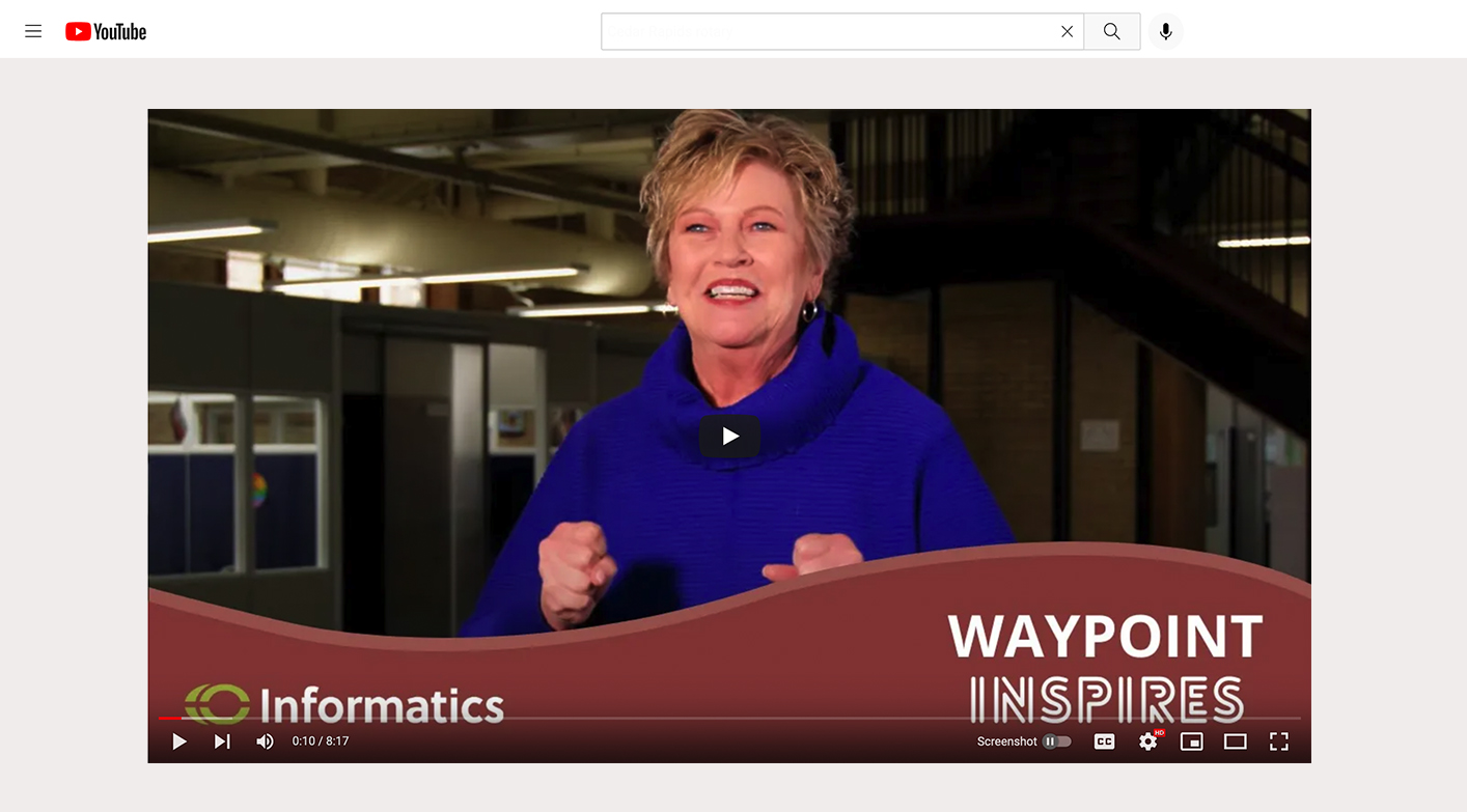 Waypoint video screenshot