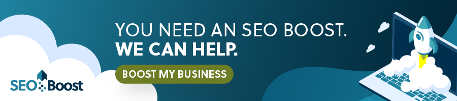 SEO boost banner ad